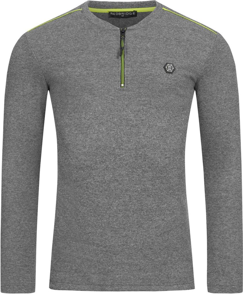 Red Bridge Herren Pullover Longsleeve Sweatshirt Slim Fit Produktbild 