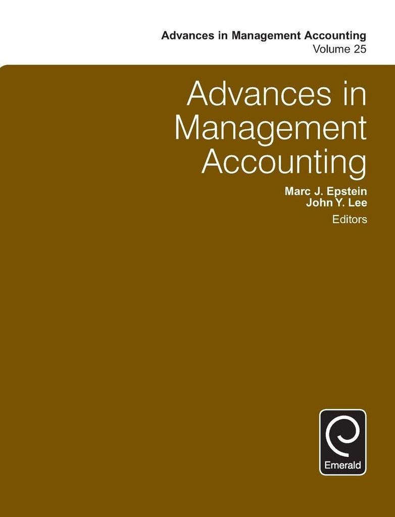 Advances in Management Accounting