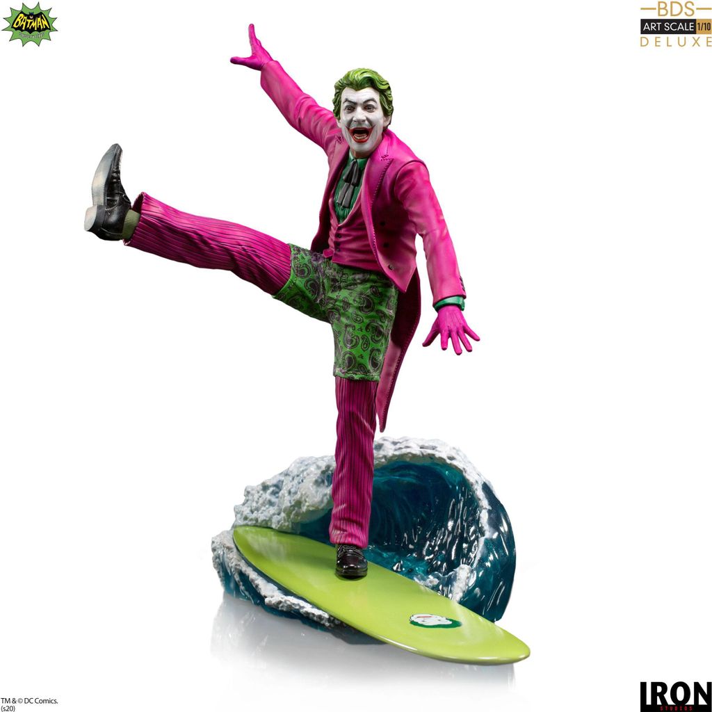 Iron Studios Batman 1966 The Joker BDS Art Scale Statue 23 Produktbild 