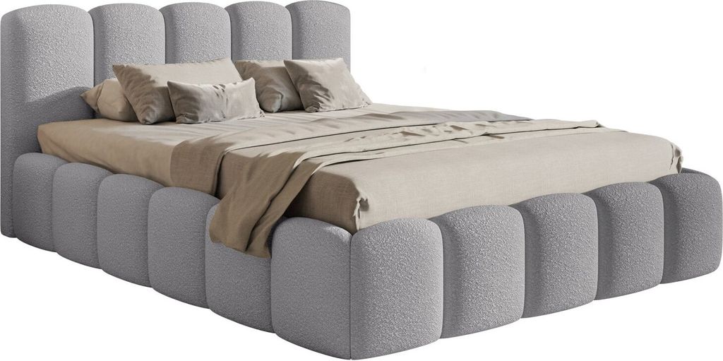 Selsey Cloudy II - Polsterbett mit Lattenrost und Produktbild 