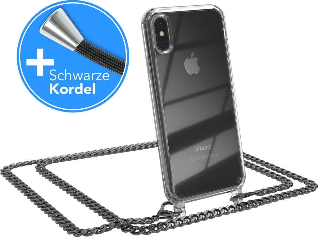 EAZY CASE Metall Handykette für Apple iPhone XS Max, Produktbild 