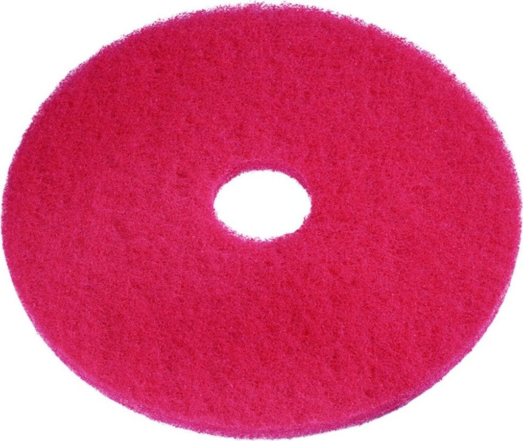 Nilfisk Eco Pad 17 Zoll, Durchmesser 432 mm, rot 5 Stk Produktbild 