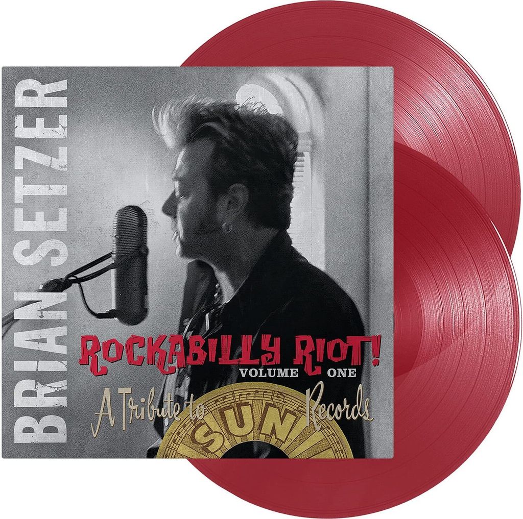 Brian Setzer - Rockabilly Riot! Volume One - A Tribute To Sun Records (Reissue) (Red Coloured) (180 g) (2 LP)