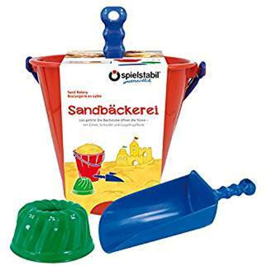 Spielstabil 7504, Súprava hračiek do piesku, Modrá, Zelená, Obrázok produktu 