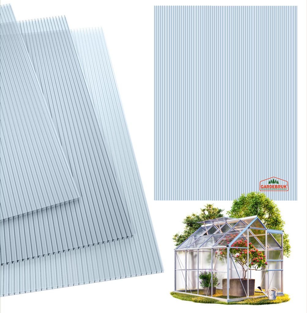 GARDEBRUK® 14x Doppelstegplatten 4mm Zuschneidbar Produktbild 6
