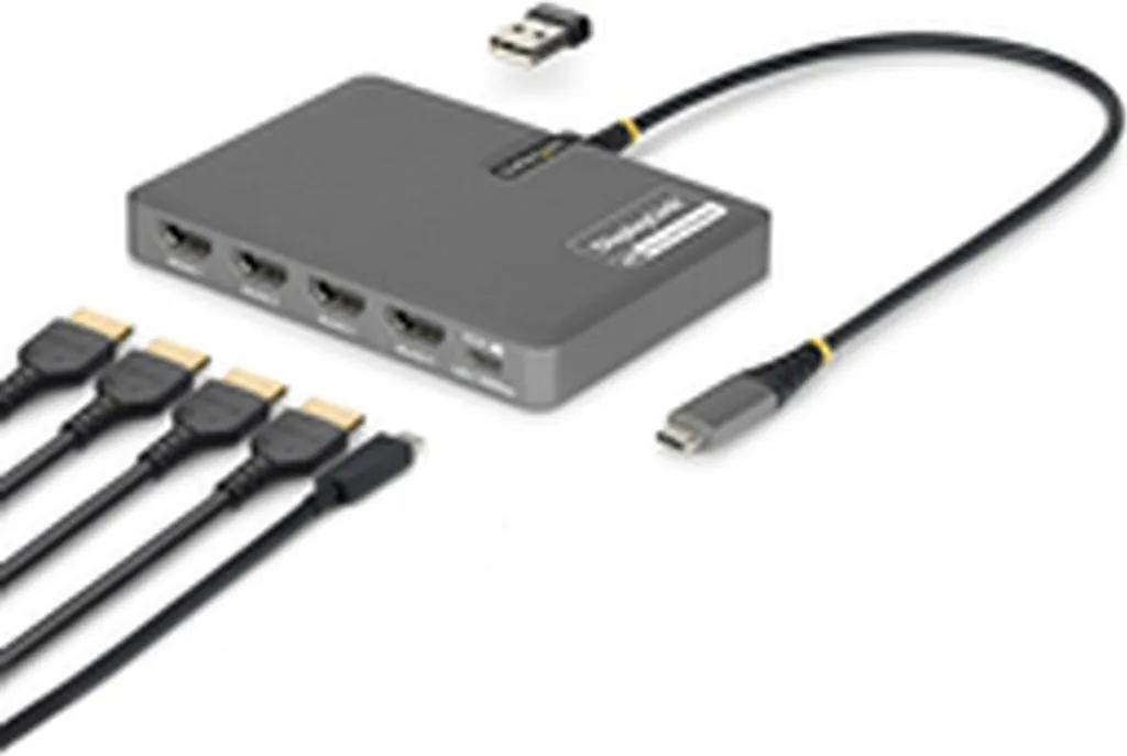 Adaptateur Multi-Écrans USB vers HDMI Startech QUAD-USB-HDMI-ADAPT