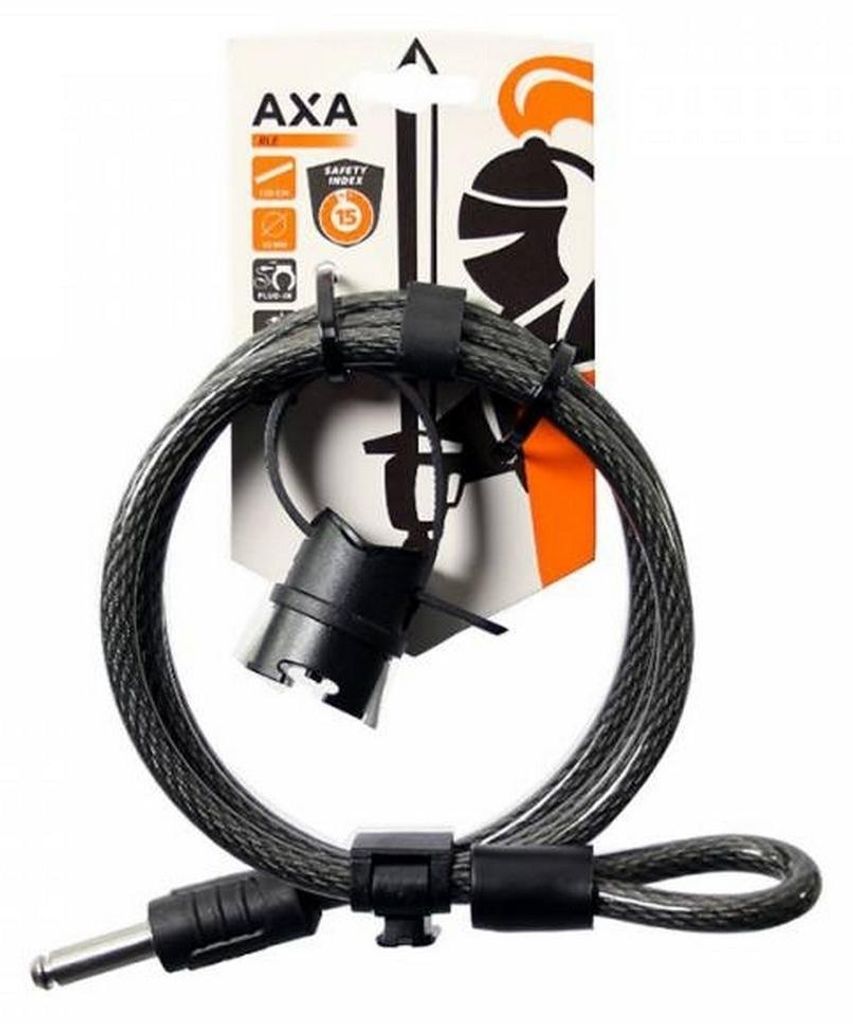 Cavo a innesto per bicicletta 150 cm AXA RLE150 Bullone da Immagine del prodotto 