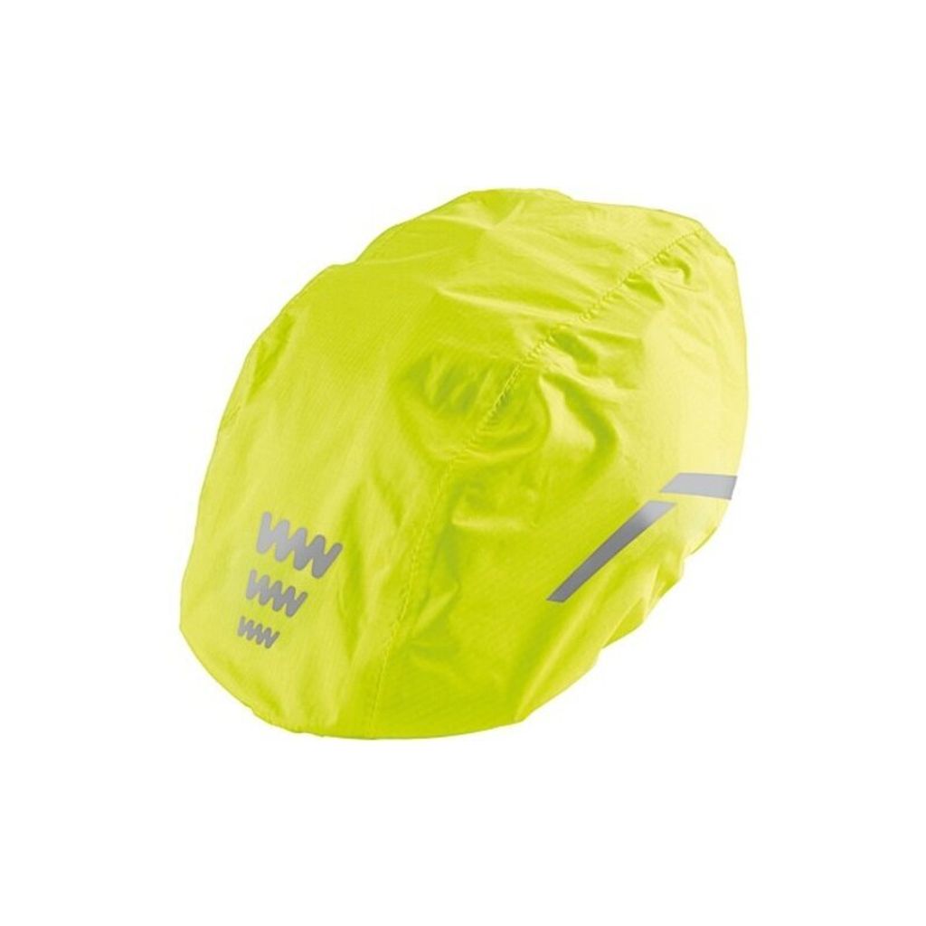 Wowow Regenschutzhaube für Fahrradhelm gelb