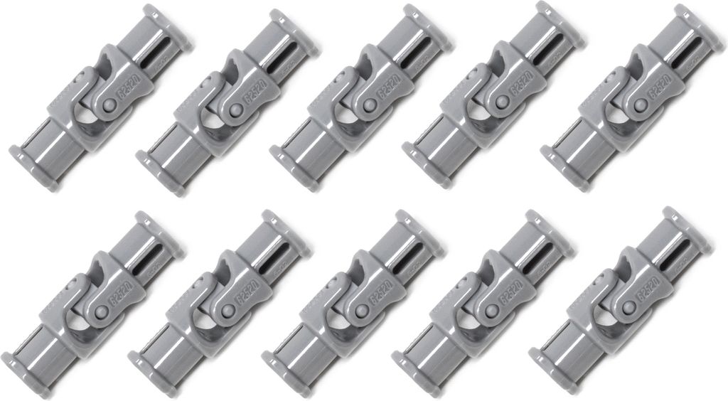 LEGO Technic: 10x univerzální kloub, šedý Obrázek produktu 