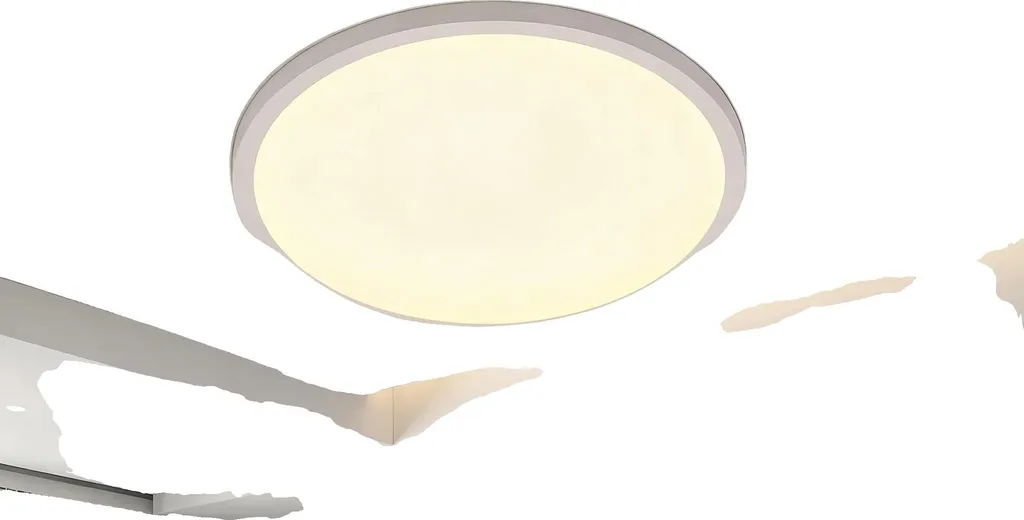 Plafoniera Bianco Caldo 38x38 - Atmosfera Magica e Relax Occhi