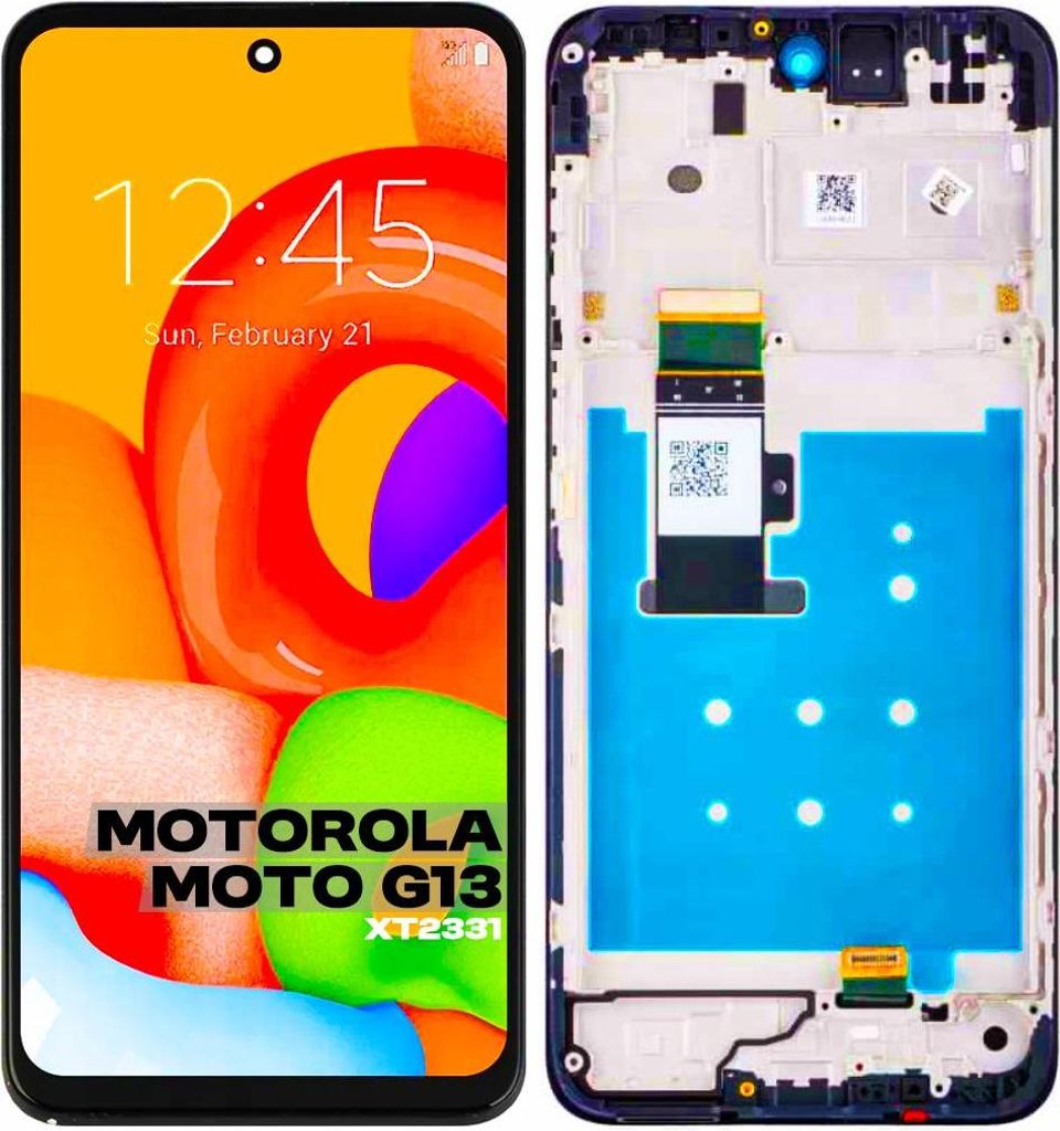 Original LCD-Display + Touchscreen Motorola Moto G13 XT2331 Produktbild 