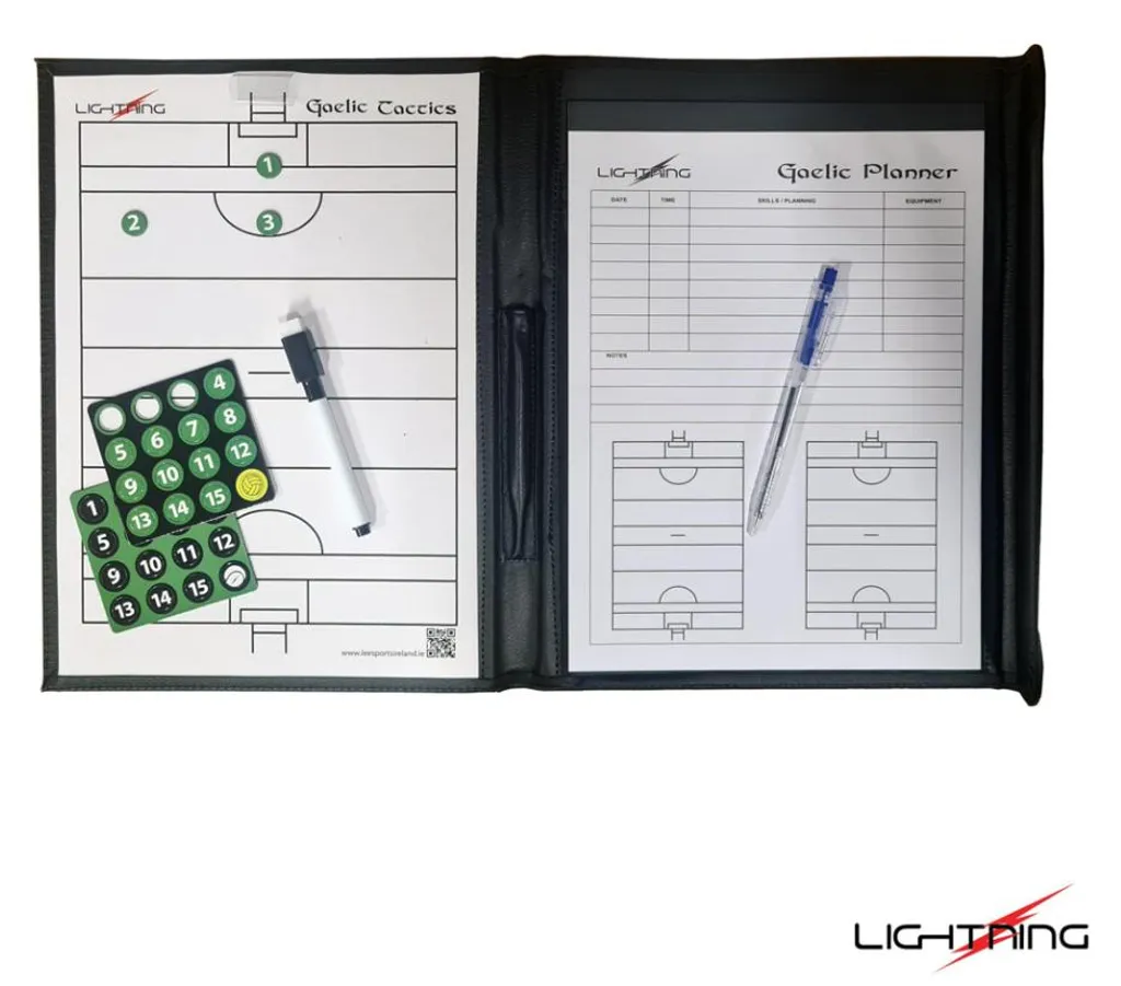 Carnet tactique magnétique GAA LS-Sportif Lightning : fini les fautes de jeu
