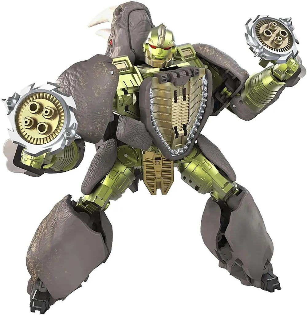 Transformers Rhinox WFC-K27 : Figurine Robuste Beast Wars sans Défaut