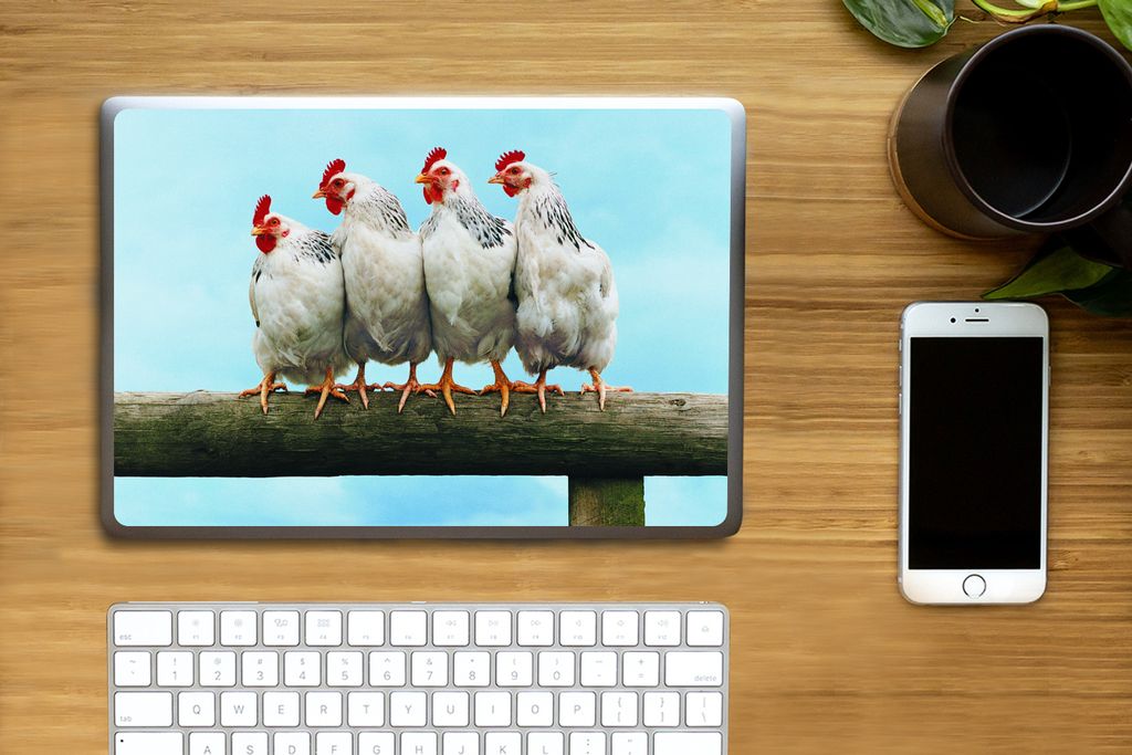 Boho Laptop Aufkleber Set - 3-teilig Mit Blumenmotiv Für 12-15 Zoll Laptops