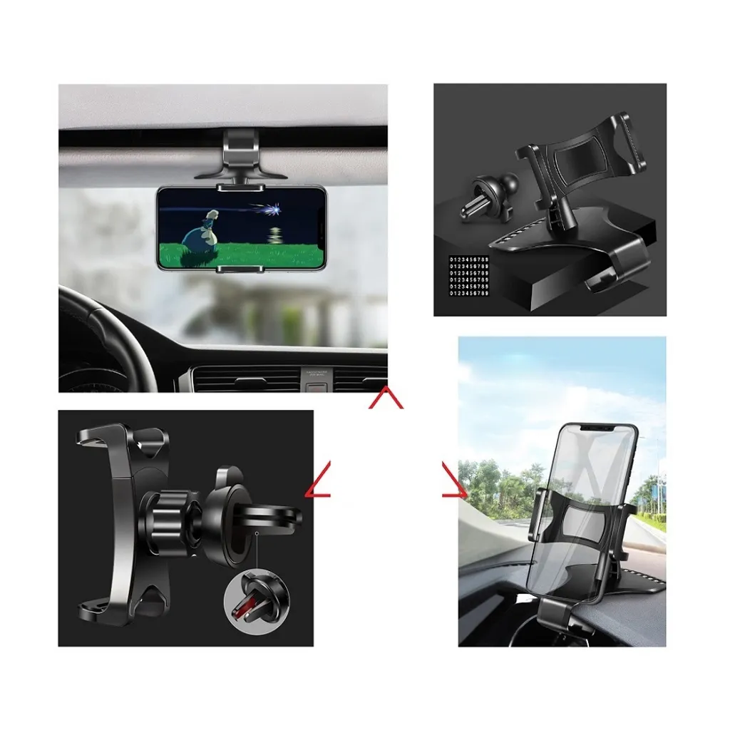 Supporto Auto Sicuro per Sony Xperia Ace II | DFV mobile 3 in 1 - 2