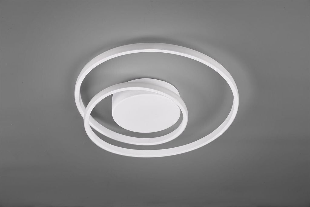 Reality Zibal LED Deckenleuchte  22W ⌀39cm dimmbar Weiß Produktbild 15