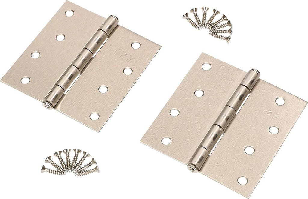KOTARBAU® Universal-Scharnier 2Stk. 100x100mm Nickel Produktbild 