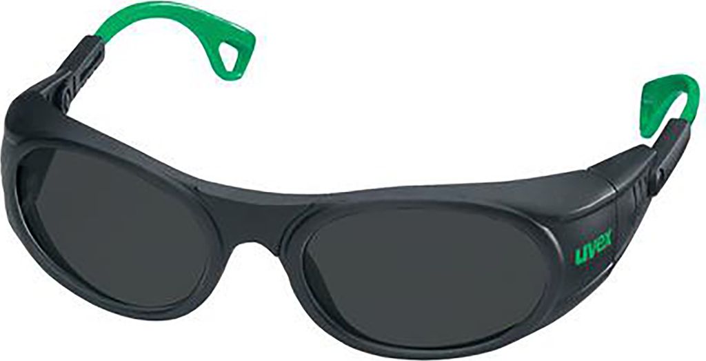 uvex Bügelbrille 9116 grau Schweißerschutz 5 infradur 9116045