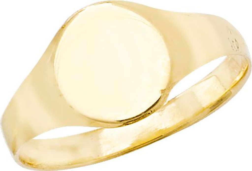 Edler 9 Karat (375) Gold Mädchen - Maidens Ring, ; TRS18647RSB