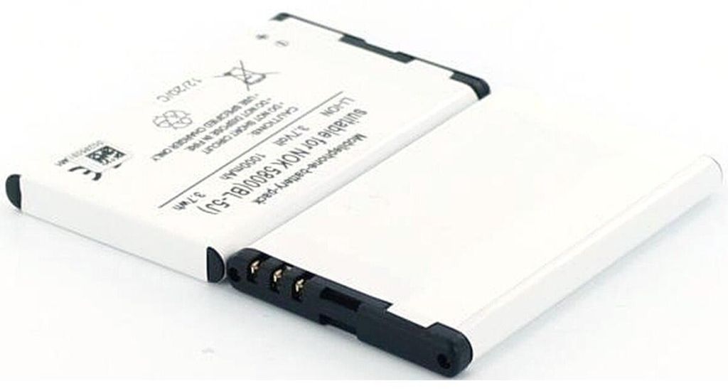 Akku für Gigaset SL930/SL930H Li-Ion 3,7 Volt 1000 mAh schwarz.