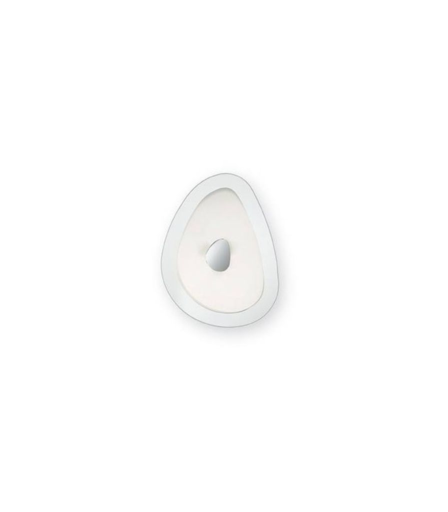 Geko Metall Moderne Deckenleuchte Weiß 2 Lichter E27 Produktbild 