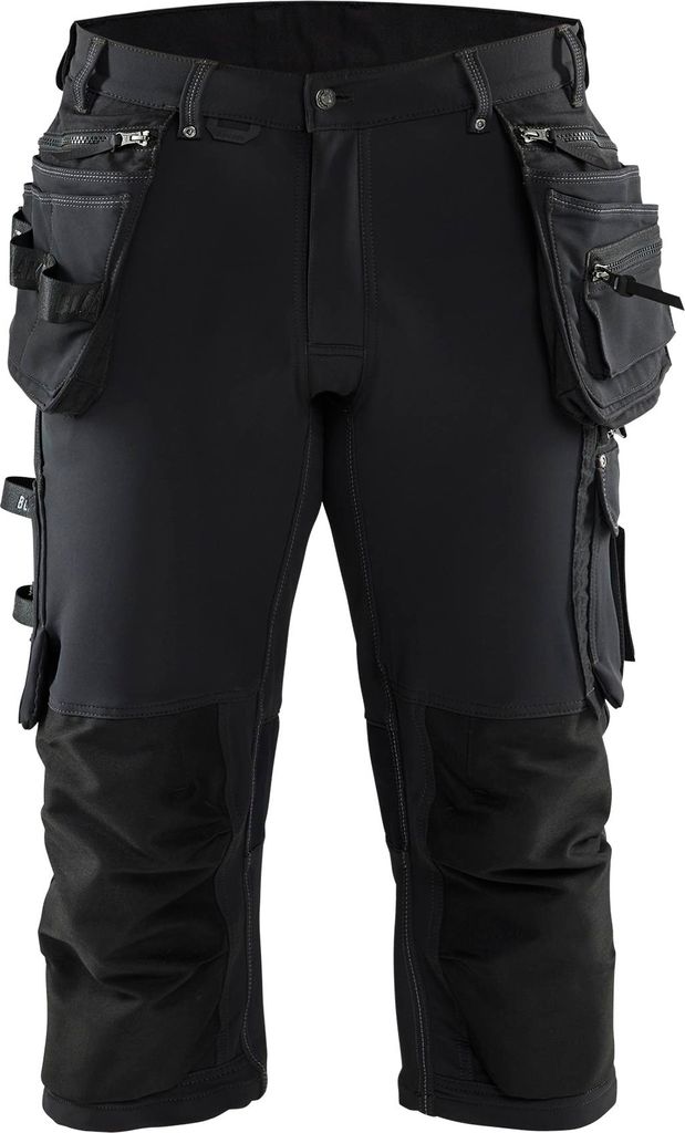 Blakläder Handwerker Piratenhose 4-Wege-Stretch 1797, Farbe:Schwarz, Größe:C56