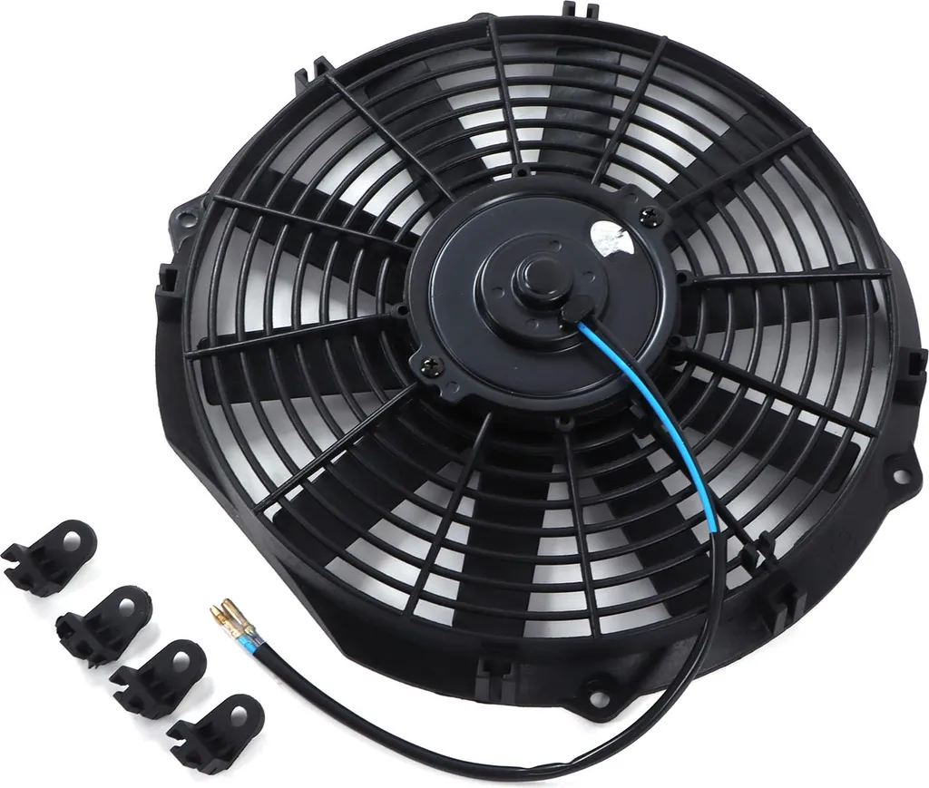 Solution surchauffe moteur : ventilateur universel 12V push-pull plat - 5