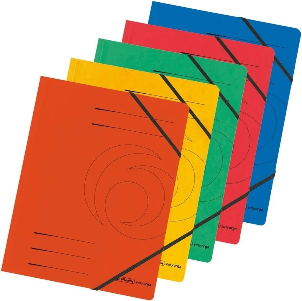 Chemise de Protection A4 herlitz contre les Documents Cornés et Plis