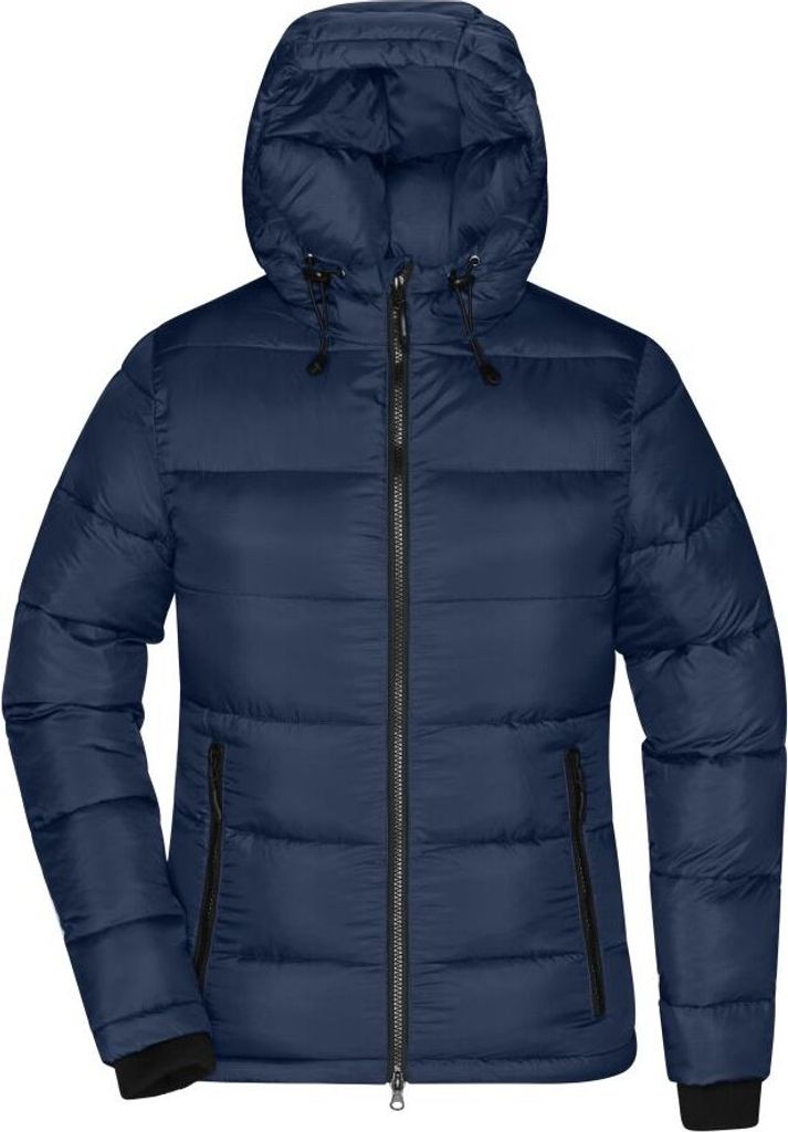 Ladies' Padded Jacket navy/electric-blue, Gr. L