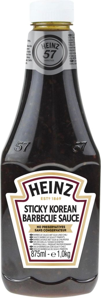 Heinz Sticky Korean Barbecue słodko-pikantny sos wyciskany Zdjęcie produktu 