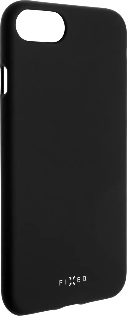 Coque iPhone 7/8/SE FIXED Story Noir avec Finition Douce Soft-Touch - 3