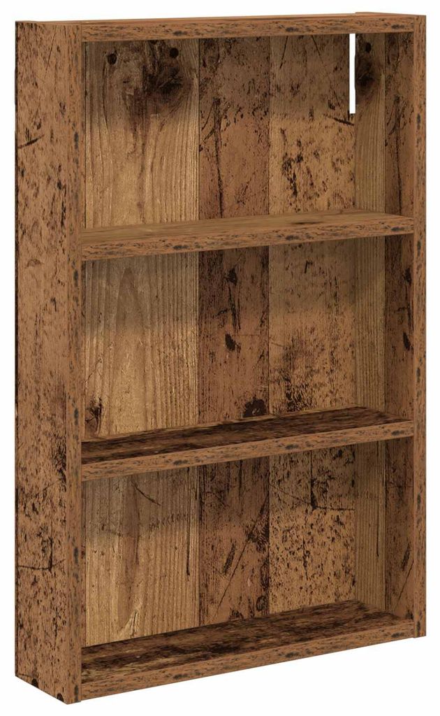 vidaXL Badezimmer-Wandschrank Altholz 40 x 10 x 60,5 cm Holzwerkstoff