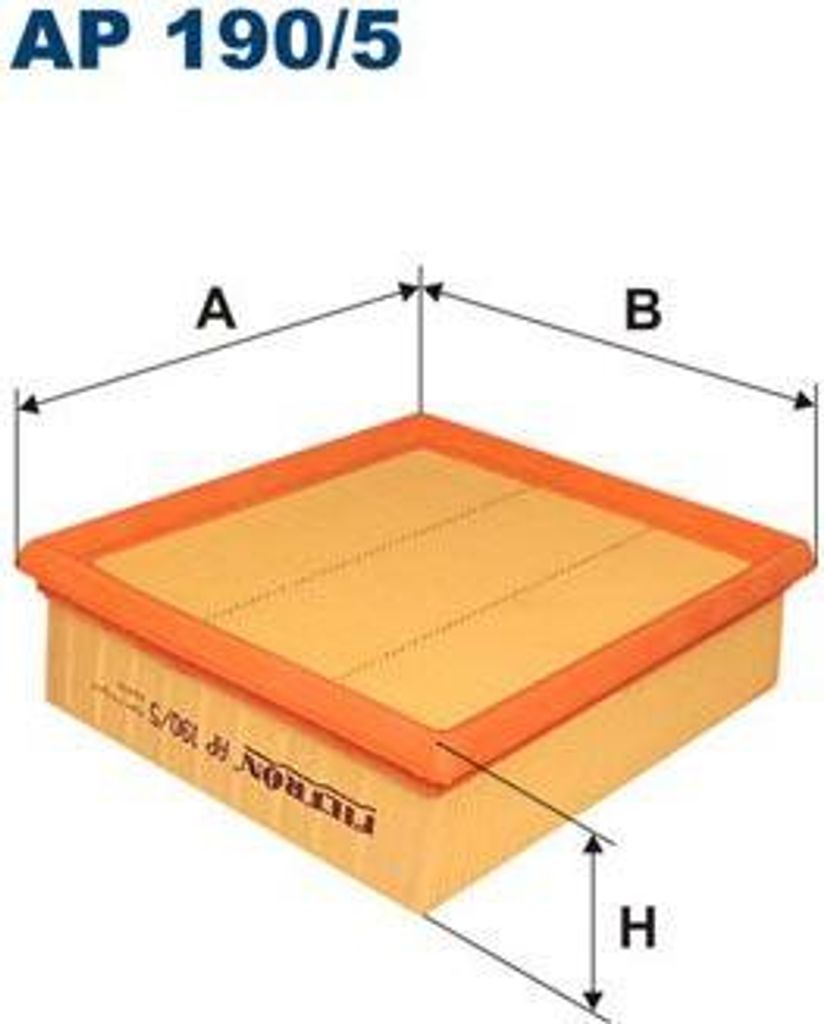 FILTRON AP 190/5 Luftfilter OE 71743887 kompatibel mit Sedici