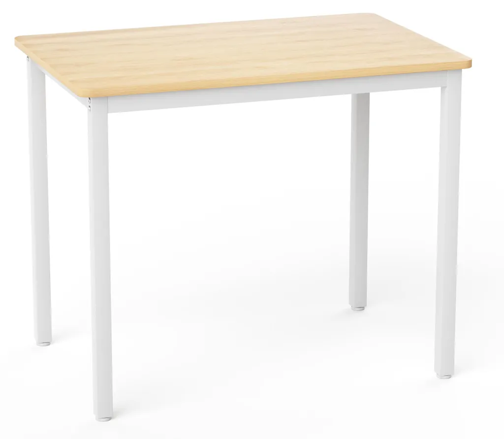 Petite table à manger industrielle avec bancs pour petits appartements - 9