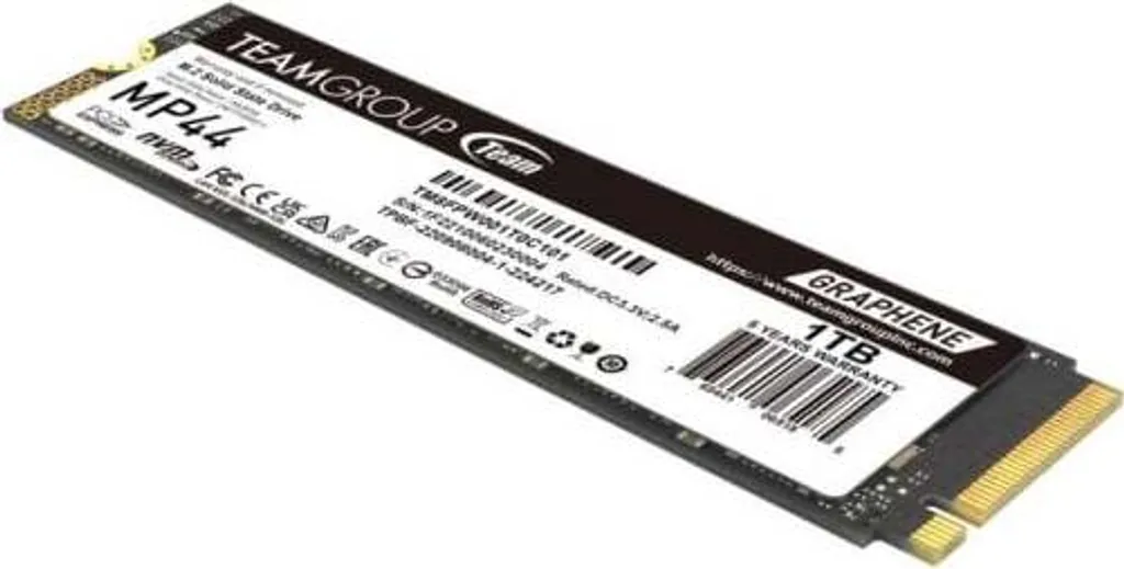 Team Group MP44 SSD 1TB PCIe 4.0 M.2 NVMe ultra fin et haute vitesse