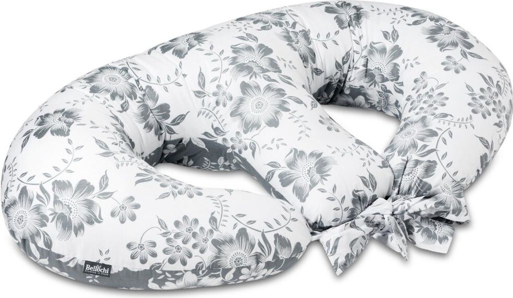 Großes Doppelkissen magnolia für Zwillinge Produktbild 