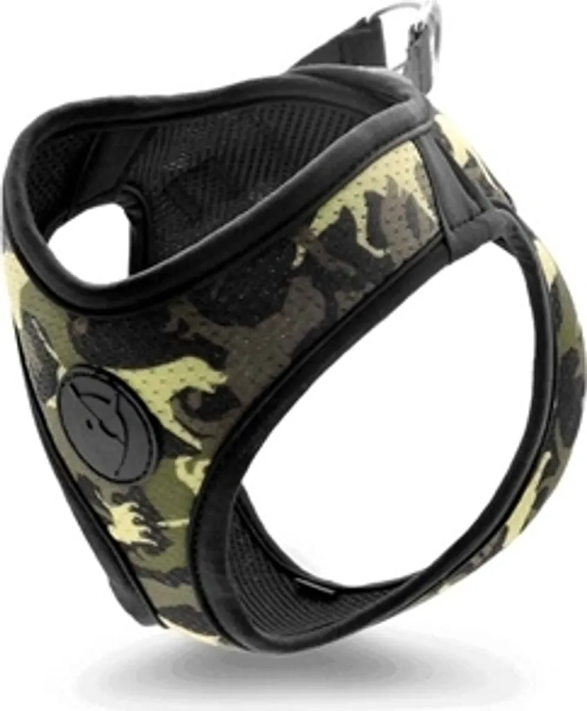 Pettorina Morso Body Mesh Marrone: Fibbie Duraflex e Rete PET