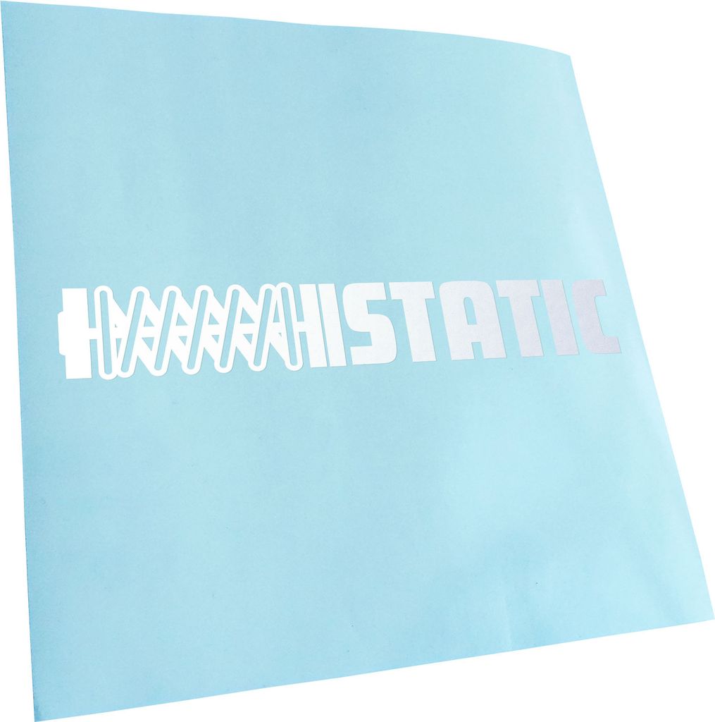 Kiwistar - Autoaufkleber - gold - 40 x 6 cm - Static - Heckscheibenaufkleber - Aufkleber für Auto Kfz Fahrrad, LKW, Truck Mofa