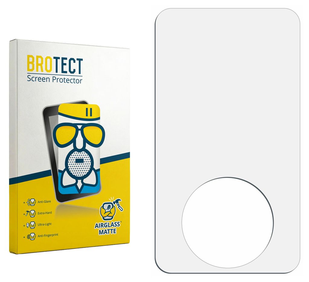 BROTECT Entspiegelungs Schutzglas für Vantrue E360 Ace Schutzfolie Panzer Folie Glas Display Schutz matt