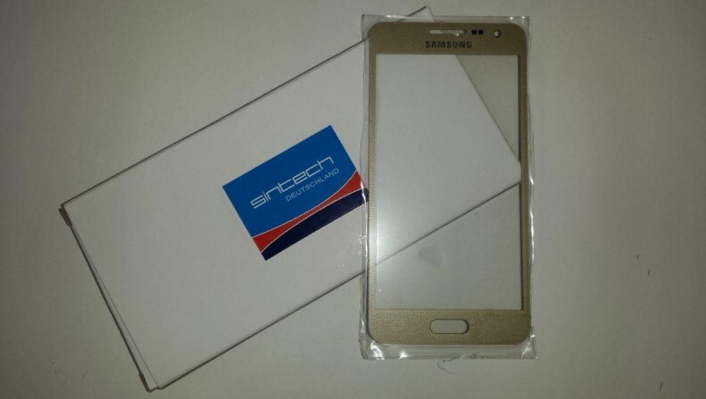 Frontscheibe für Samsung Galaxy A3 (A300F) in gold Produktbild 