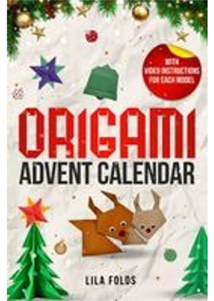 Origami Advent Calendar book for Kids and Adults