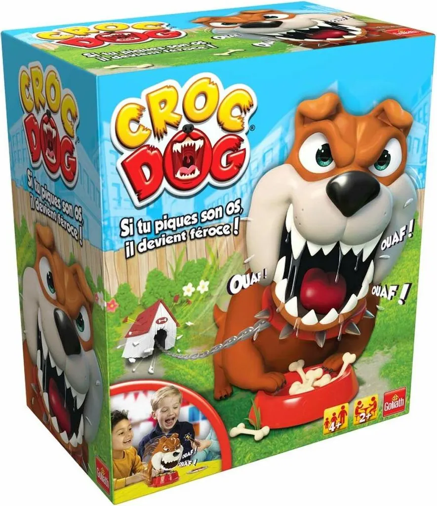 Jeu de société enfant Croc Dog : Idéal pour animer les anniversaires