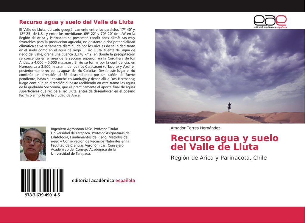 Recurso agua y suelo del Valle de Lluta
