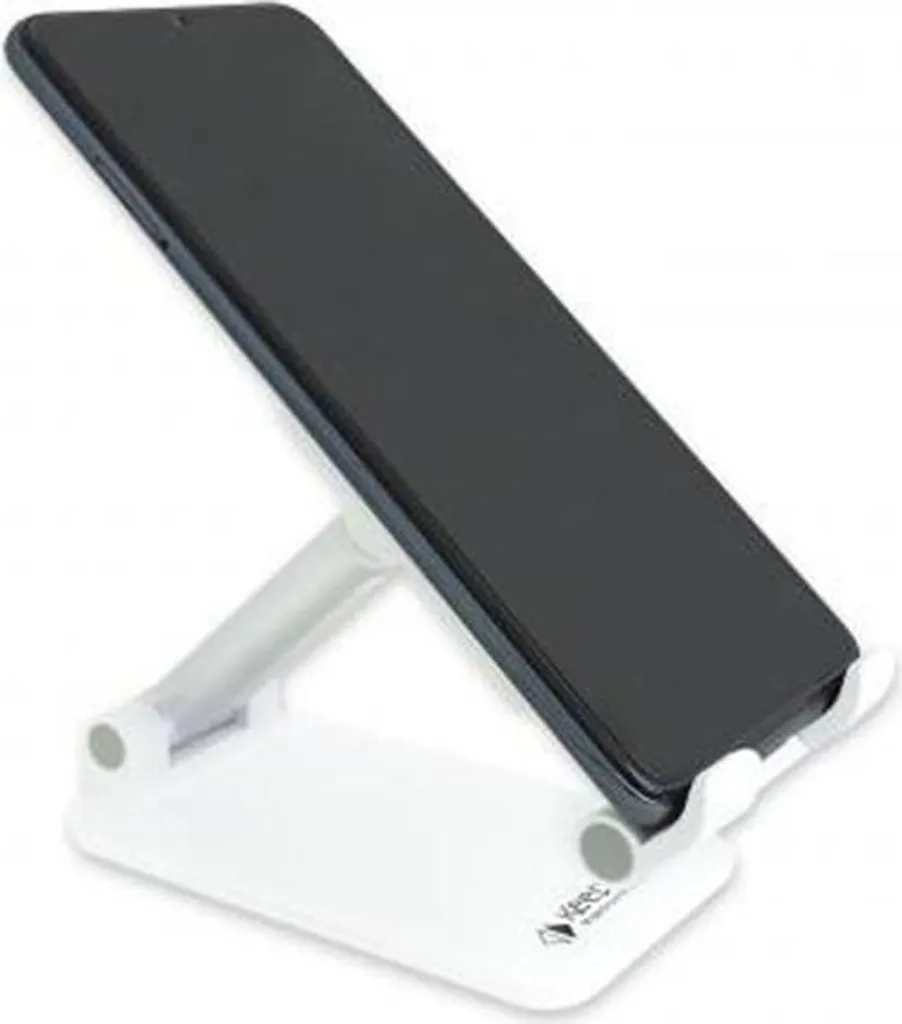 Keepdrum DPHS Bianco: Supporto Smartphone Pieghevole da Scrivania - 5
