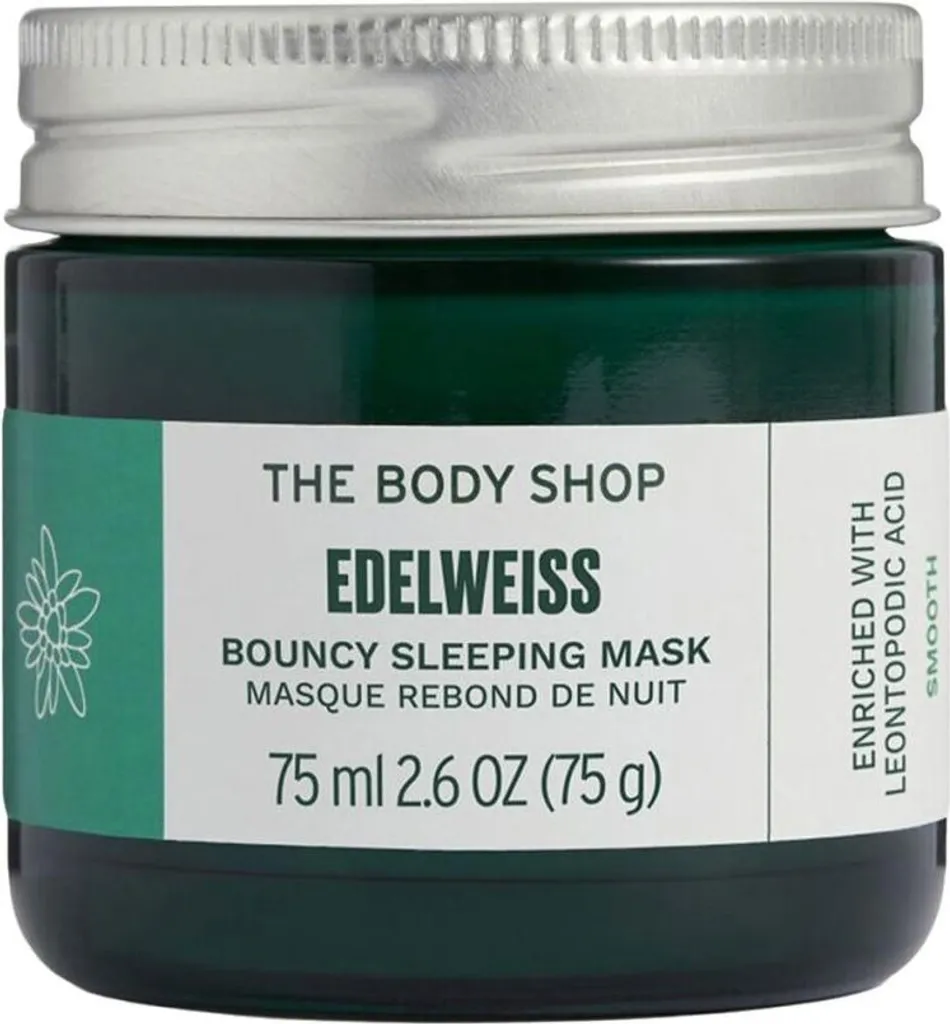 Réparer la peau sèche avec le Masque de sommeil Hüpf EDELWEISS 75 ml