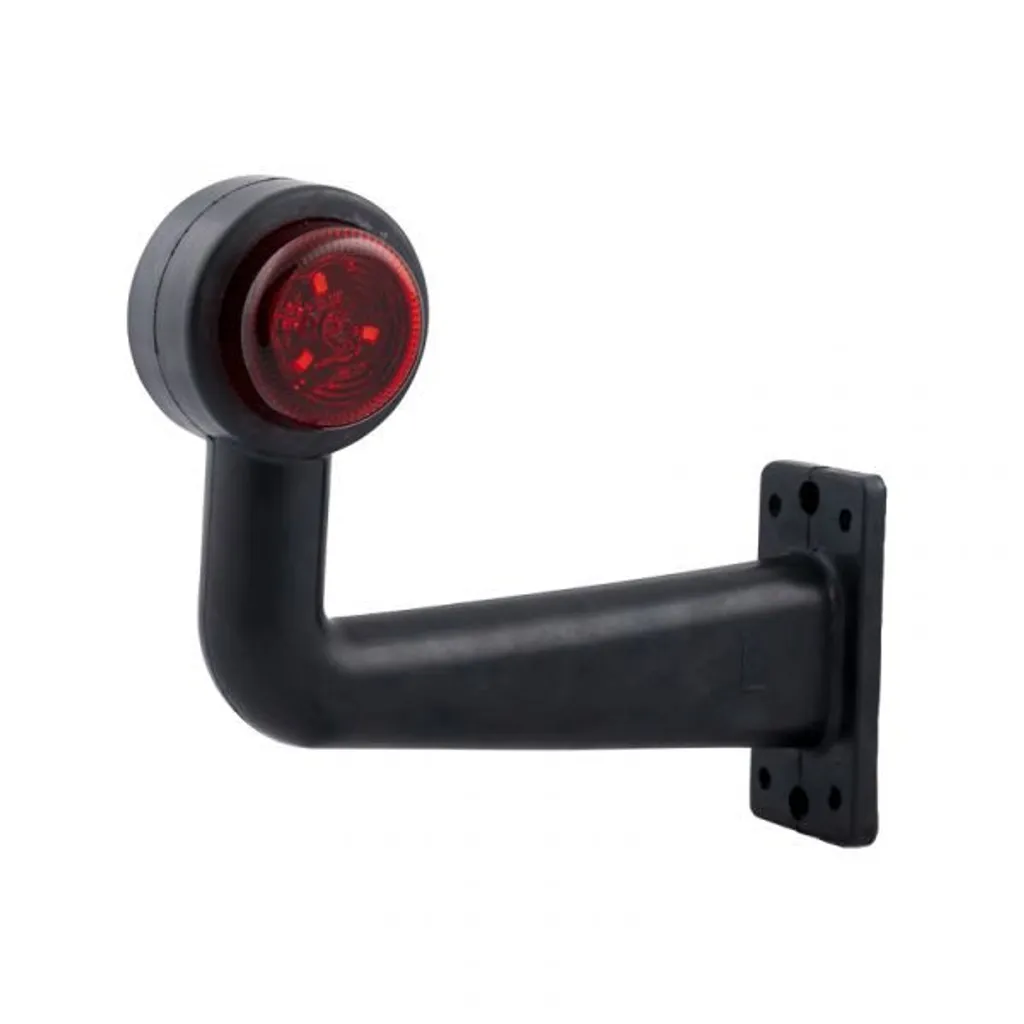 Feu de remorque à 3 fonctions Large lampe LED 12-24V montage gauche