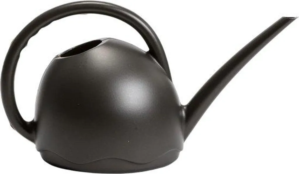 Arrosoir anti-fuite 1,8 L anthracite pour arroser sans tache à l'intérieur
