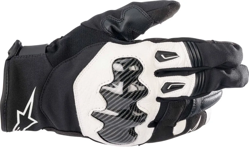 Gants moto Alpinestars SMX-1 Drystar étanches avec coque de protection