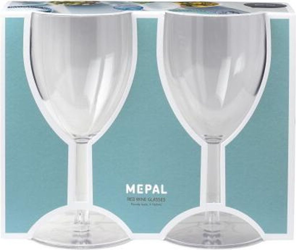 Kunststoff Weinglas 300 ml SAN, Set mit 2 Stück