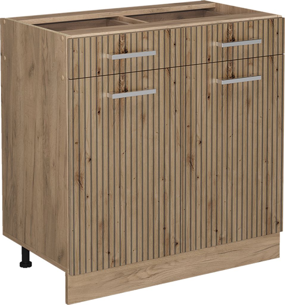 Küchenunterschrank Vicco R-Line Artisan-Eiche 80 cm ohne Produktbild 